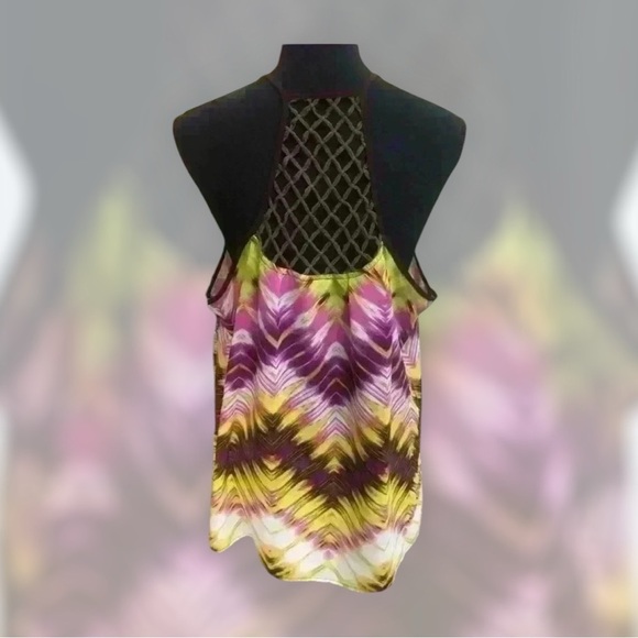 ANA A NEW APPROACH BEACH/CASUAL POOL COVER UP SHEER SUMMER TOP SZ XL - Picture 1 of 10